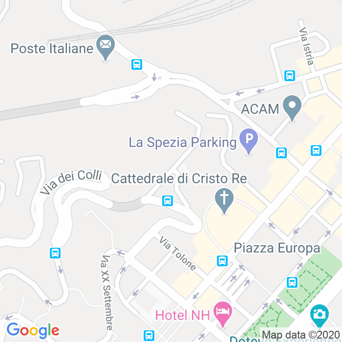 CAP di Piazzale Giovanni Xxiii a La Spezia