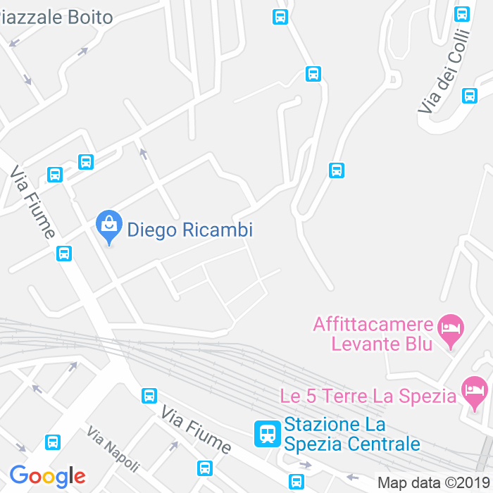 CAP di Via Bertolani E Neri a La Spezia