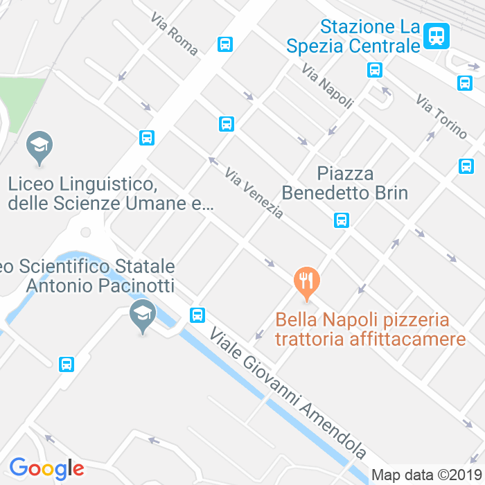 CAP di Via Filippo Corridoni a La Spezia