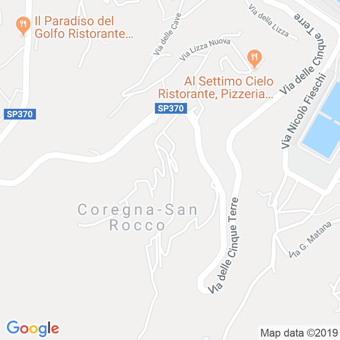 CAP di Via Coregna a La Spezia