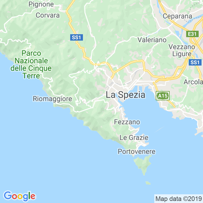 CAP di Via Noce a La Spezia