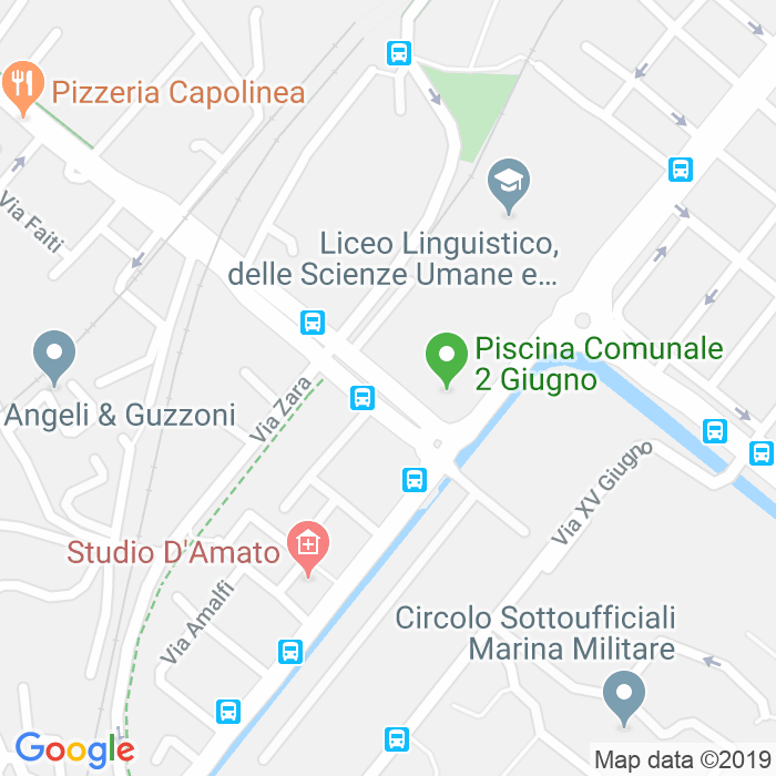 CAP di Via Vivera a La Spezia