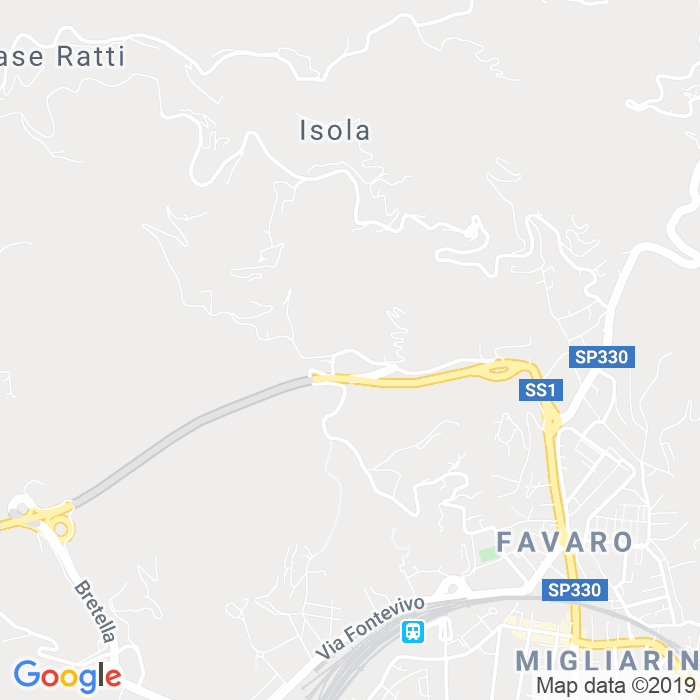 CAP di Via Del Forno a La Spezia