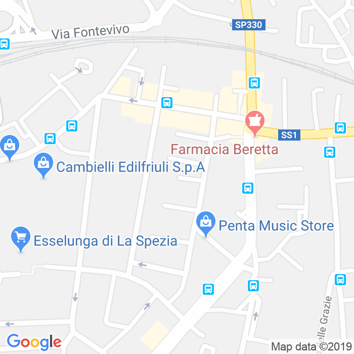CAP di Via Luigi Perasso a La Spezia