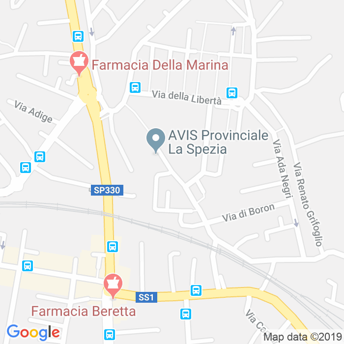 CAP di Via Carlo Caselli a La Spezia
