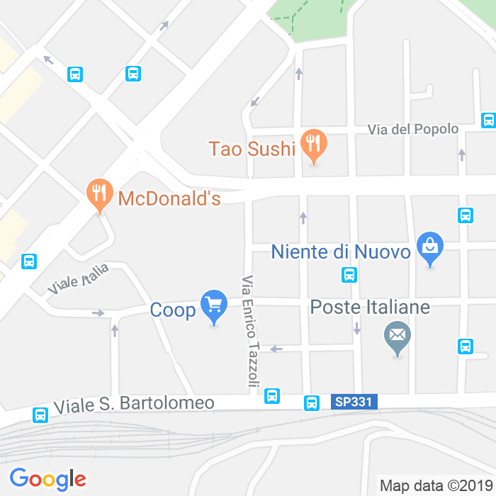 CAP di Via Enrico Tazzoli a La Spezia