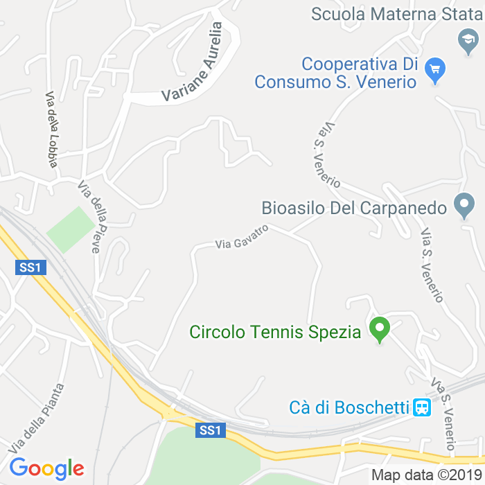 CAP di Via Gavatro a La Spezia