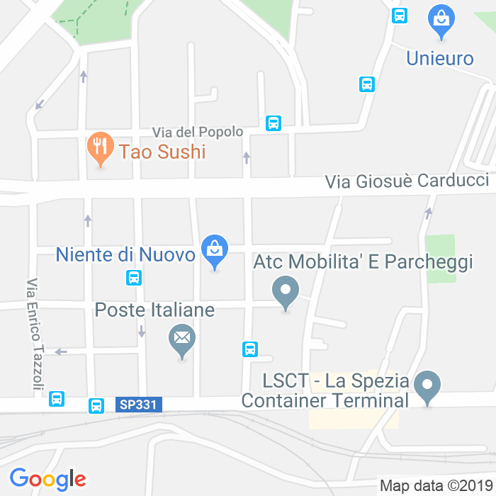 CAP di Via Giulio Della Torre a La Spezia