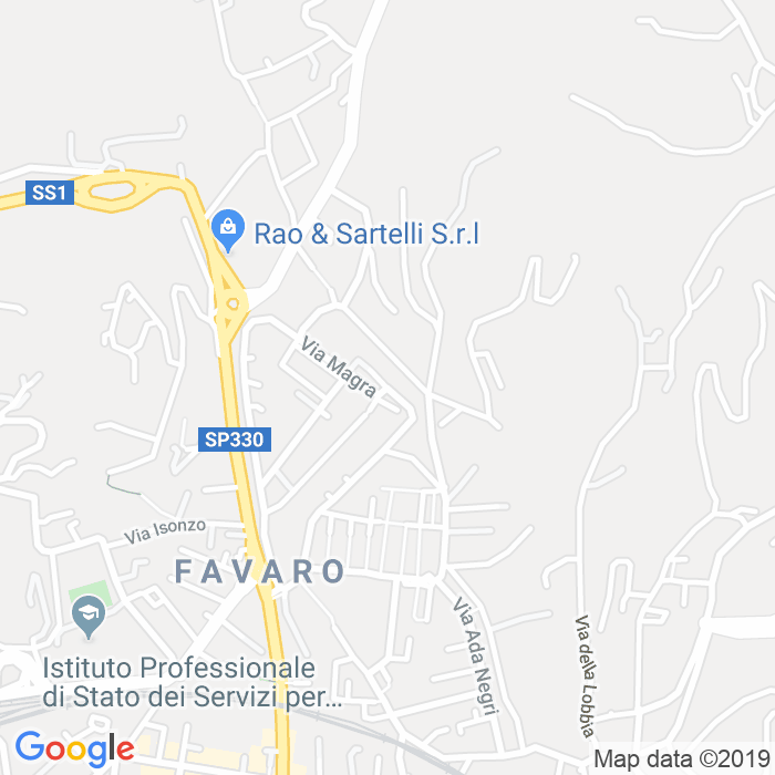 CAP di Via Pozzuolo Favaro a La Spezia