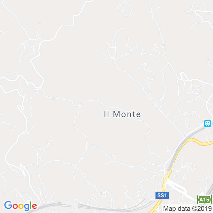 CAP di Via Del Monte a La Spezia