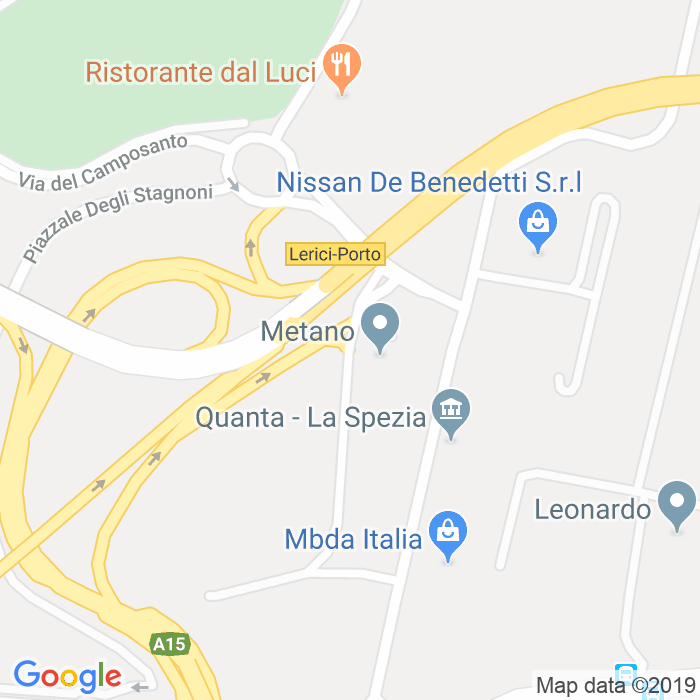 CAP di Via Degli Stagnoni a La Spezia