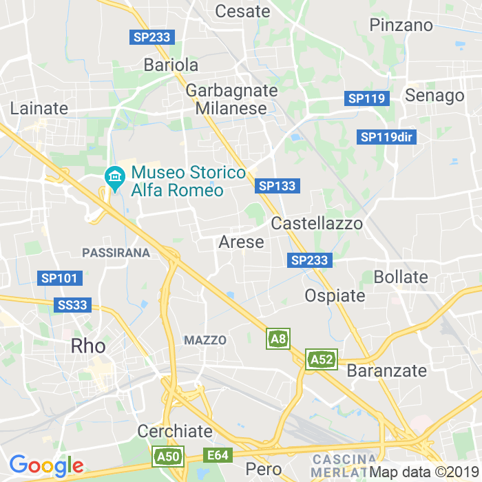 CAP di Arese in Milano