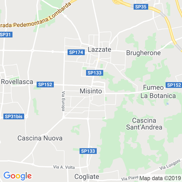 CAP di Misinto in Milano