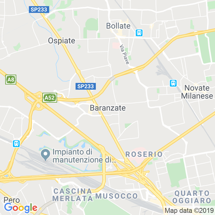 CAP di Baranzate in Milano
