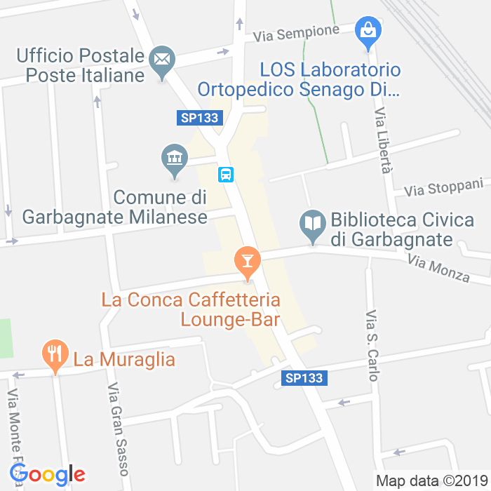 CAP di Villaggio Garbagnate a Garbagnate Milanese