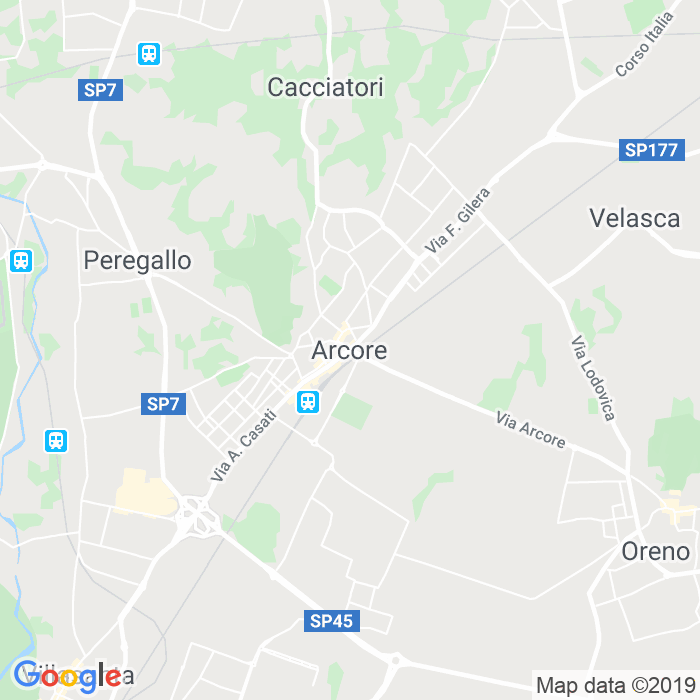 CAP di Arcore in Milano
