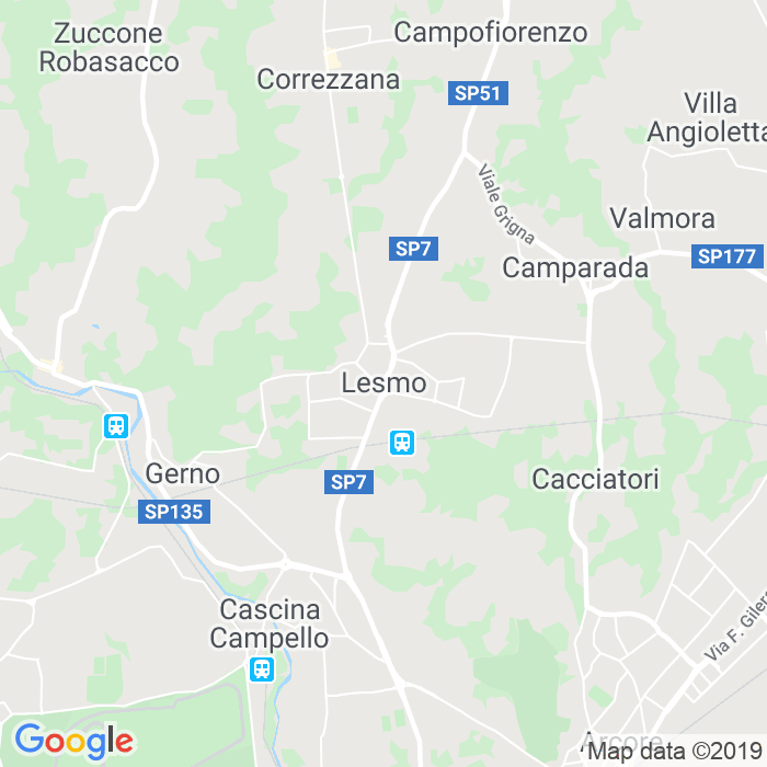 CAP di Lesmo in Milano