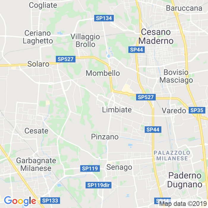CAP di Limbiate in Milano