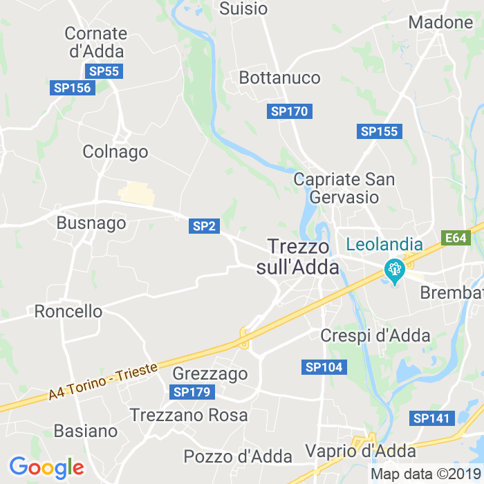 CAP di Trezzo Sull'Adda in Milano