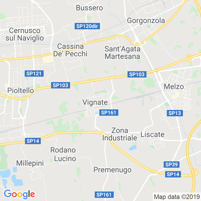 CAP di Vignate in Milano