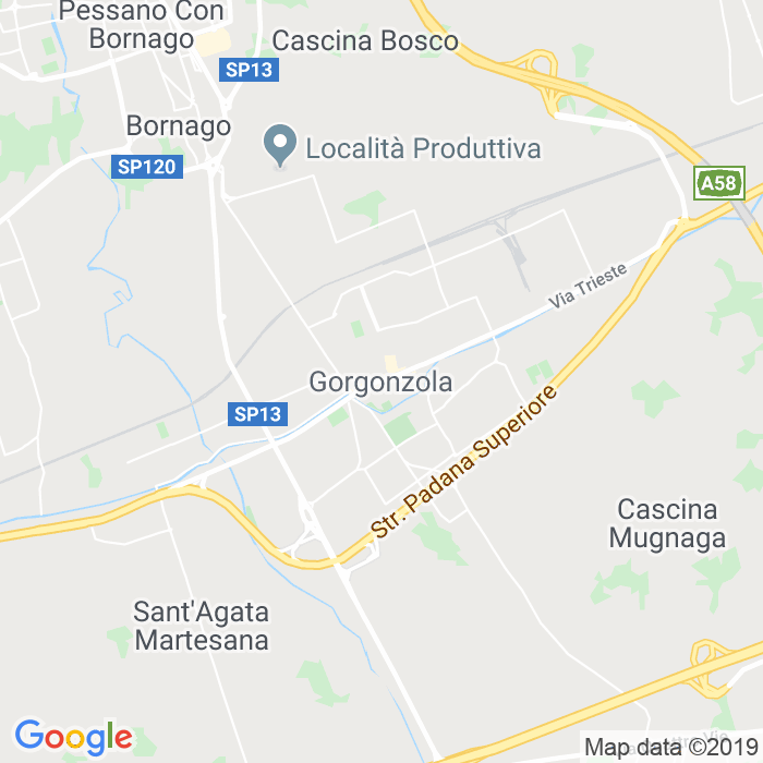 CAP di Gorgonzola in Milano
