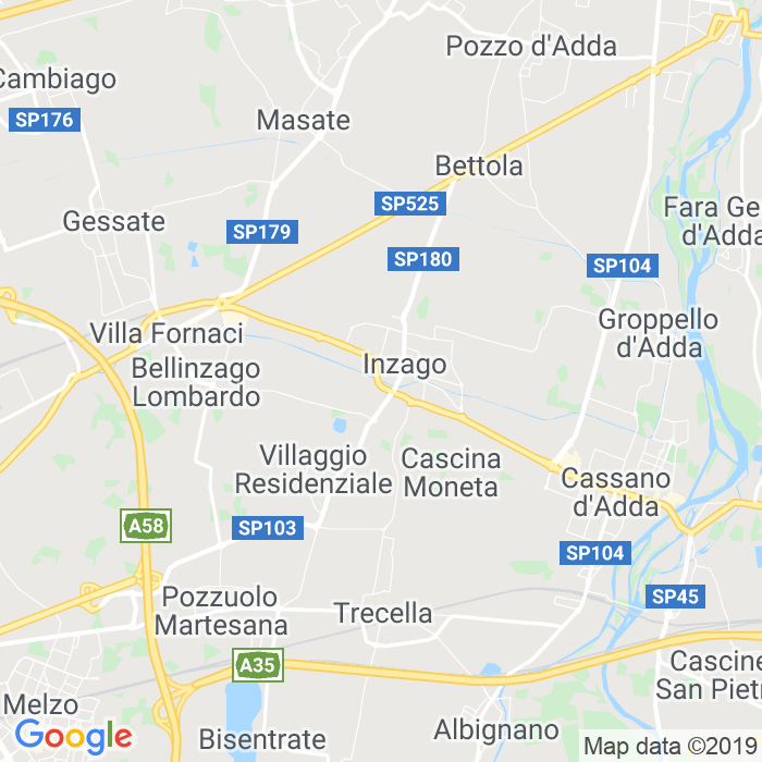 CAP di Inzago in Milano