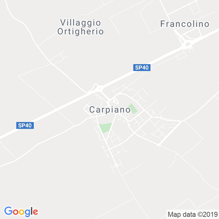 CAP di Carpiano in Milano