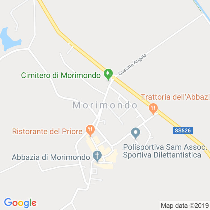 CAP di Morimondo in Milano