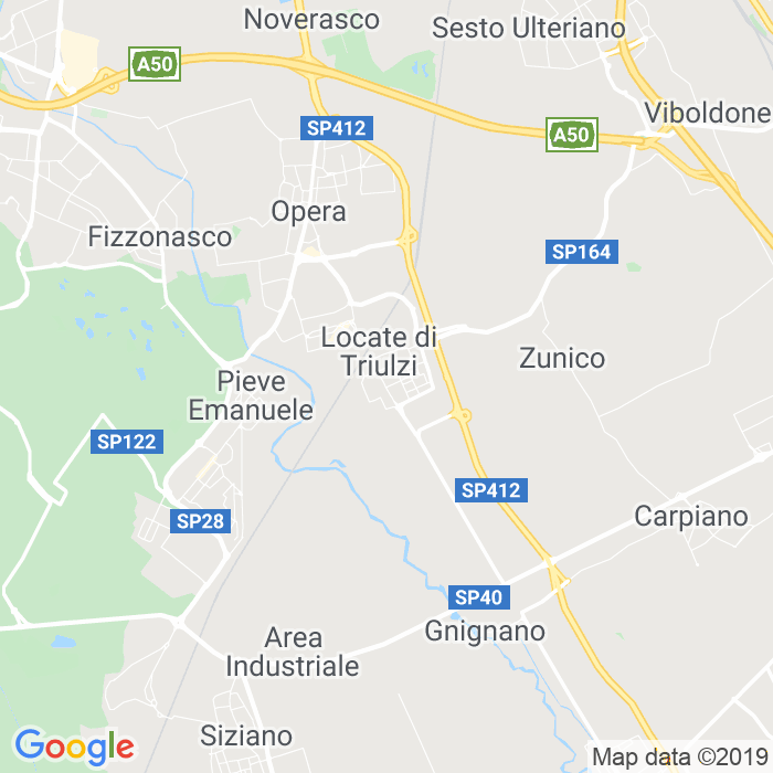 CAP di Locate Di Triulzi in Milano