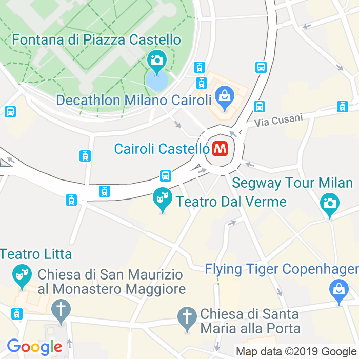 CAP di Largo Maria Callas a Milano