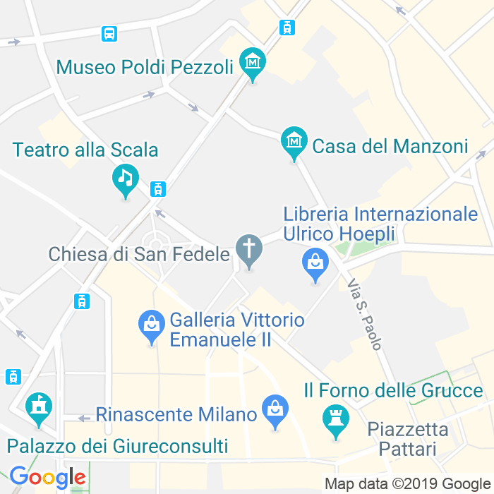 CAP di Largo Raffaele Mattioli a Milano