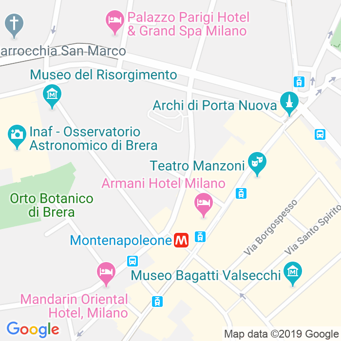 CAP di Piazza Sant'Erasmo a Milano
