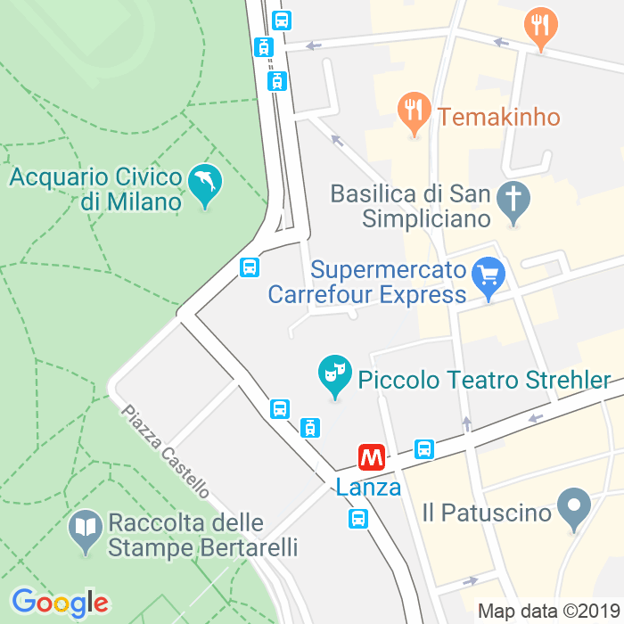 CAP di Piazzale Marengo a Milano