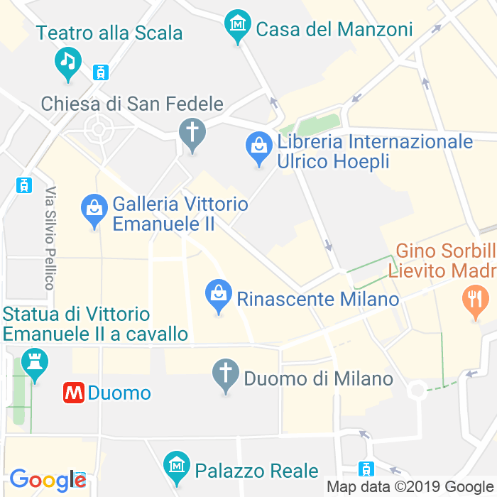 CAP di Via Agnello a Milano