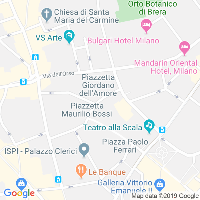 CAP di Via Arrigo Boito a Milano