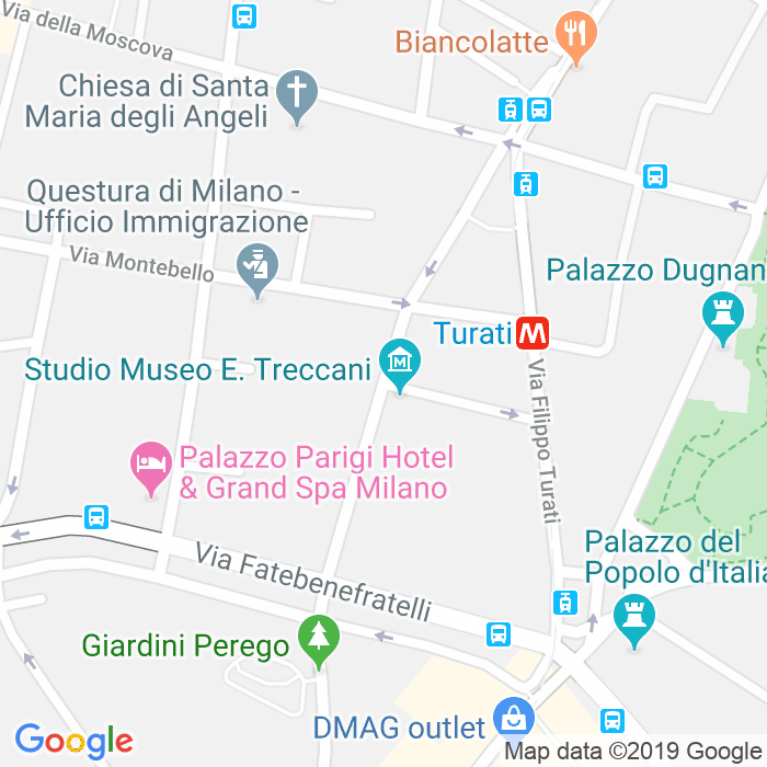 CAP di Via Carlo Porta a Milano