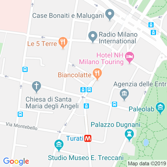 CAP di Via Cesare Mangili a Milano