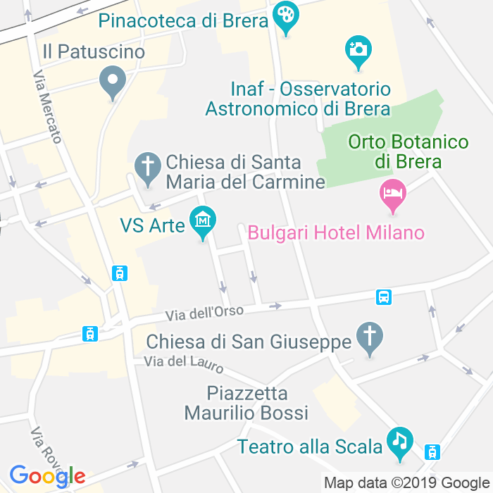 CAP di Via Ciovassino a Milano