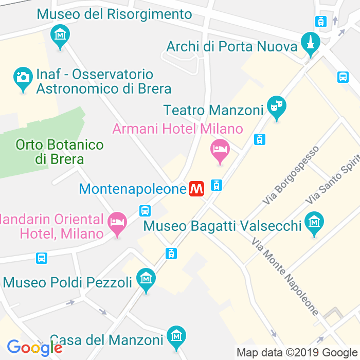 CAP di Via Croce Rossa a Milano
