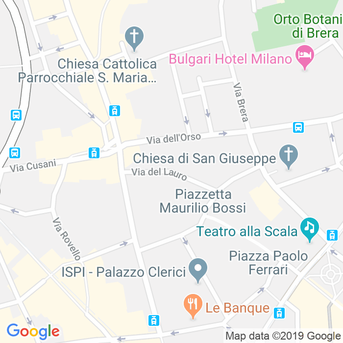 CAP di Via Del Lauro a Milano