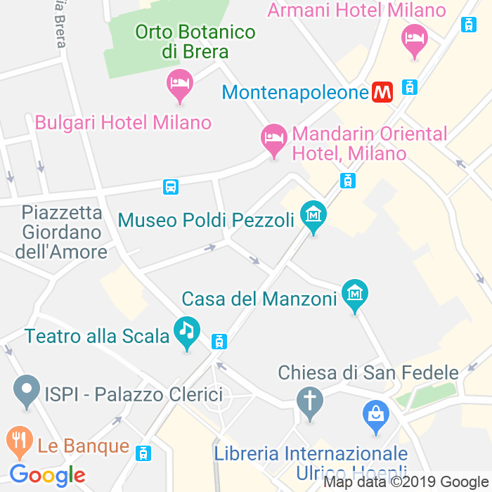 CAP di Via Gian Domenico Romagnosi a Milano