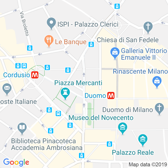 CAP di Via Giuseppe Mengoni a Milano