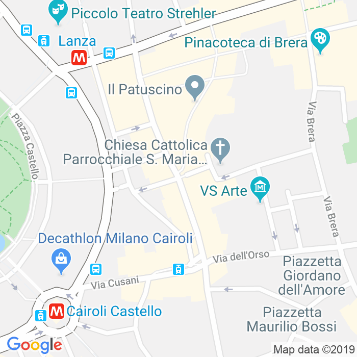 CAP di Via Landolfo a Milano