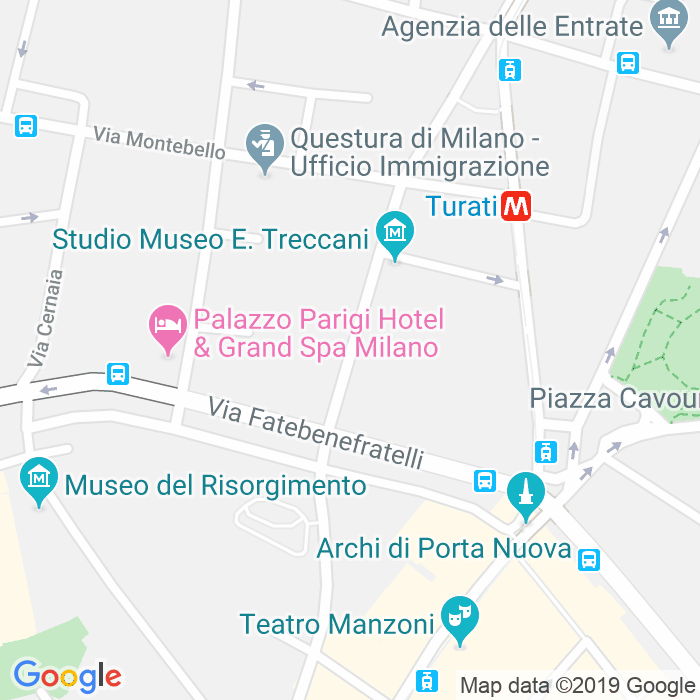 CAP di Via Marco De Marchi a Milano