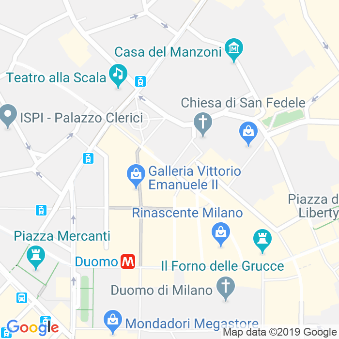 CAP di Via Marino Tommaso a Milano