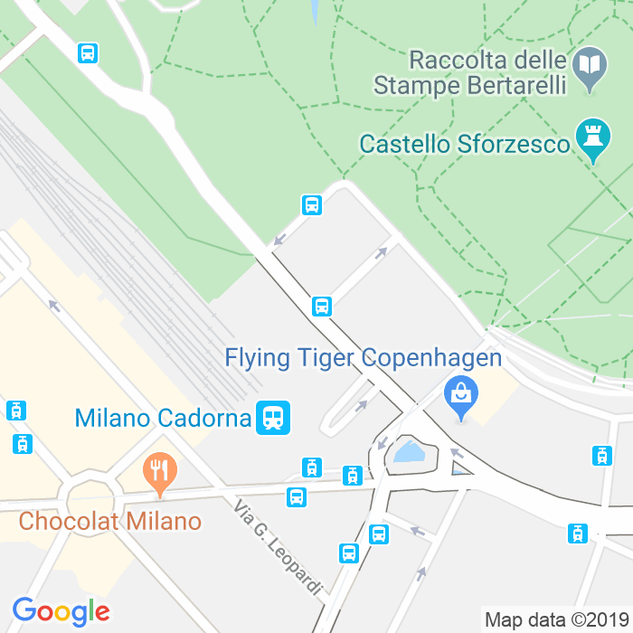 CAP di Via Pietro Paleocapa a Milano