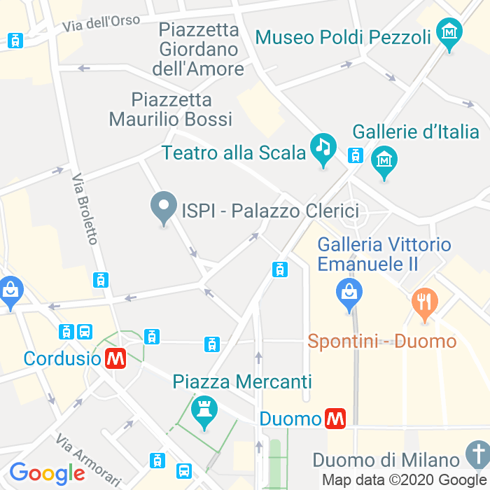 CAP di Via San Dalmazio a Milano