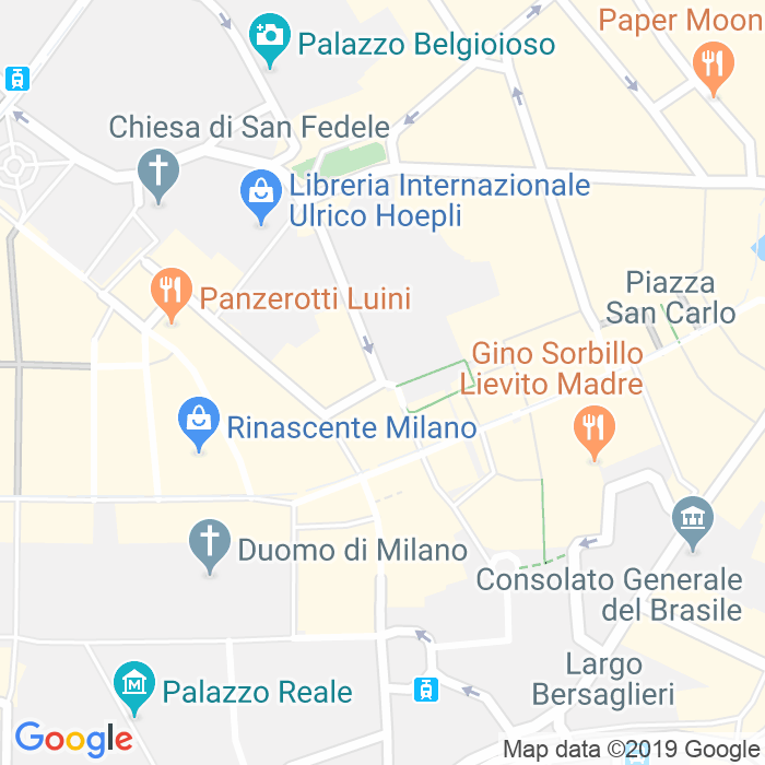 CAP di Via San Paolo a Milano