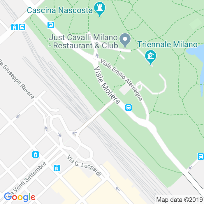 CAP di Viale Emilio Zola a Milano