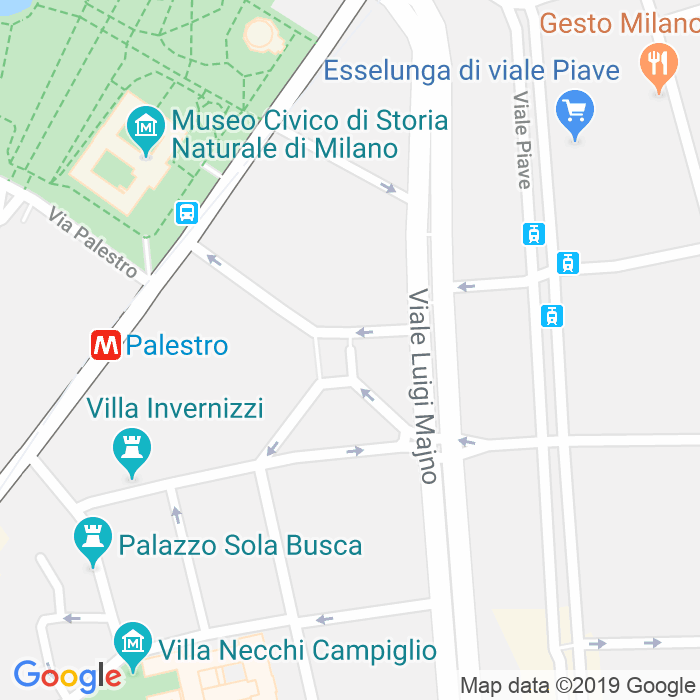 CAP di Piazza Eleonora Duse a Milano